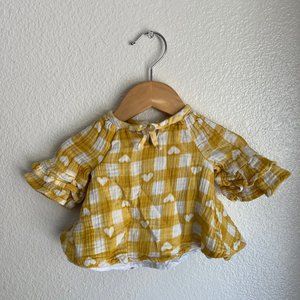 Pippa & Julie Baby Girl Top |  3/6M